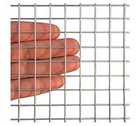 LXHELIVERY Matériel de jardin Tissu de clôture en tissu, filet soudé en maille de 1,27 cm, écran de clôture en fil de poulet pour cage d'animaux, armoires, avec pince (couleur : 2 | 25 x 25 mm, taille