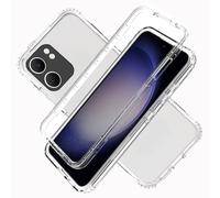 LXHGrowH Coque pour Oppo A5x 4G / 5G, Housse Anti-Rayures avec Protection d'écran Intégré, 2in1 Hybride Double Couche 360 Degrés Full Body Anti-Choc Protecteur Etui, [Transparente]