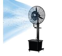 LXHGVKHJ Ventilateur Brumisateur Rafraîchissant, Ventilateur Industriel sur Pied à 3 Vitesses avec Réservoir de 42 L, Rafraîchisseur d’Air Oscillant à 90° pour Atelier Garage Bureau(29 inches)