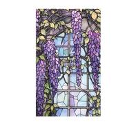 LXHZSY Film pour Fenêtres Film de confidentialité for vitrail à Motif Violet, Film de fenêtre en Verre givré Statique, Autocollants de fenêtre décoratifs Non adhésifs(60 x 100cm)