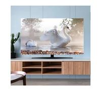 LXHZSY Housse De TV Housse de Protection Anti-poussière for TV, Tissu de 32 à 70 Pouces, de Haute qualité, Suspendu for la Maison, Le Bureau et la télévision incurvée, Universel(09,32inch 80x50cm)