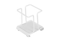 LXHZSY Porte Gobelet Desktop Cup Holder Organizer Household Creative Coffee Sugar Bag Tea Storage Box Metal(White-B)