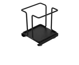 LXHZSY Porte Gobelet Desktop Cup Holder Organizer Household Creative Coffee Sugar Bag Tea Storage Box Metal(Black-B)
