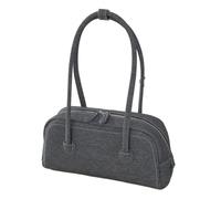 LXHZSY Sac A Main Femme Sac à bandoulière tendance en jean for femme, sacoche d'été, sac oreiller portable, polyvalent for les déplacements quotidiens(Black)