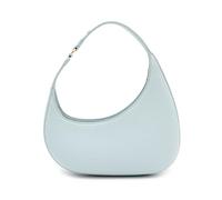 LXHZSY Sac A Main Femme Sac de couleur unie for filles, sac hobo tendance en forme bateau, à bandoulière demi-lune for femmes, minimaliste(BLUE)