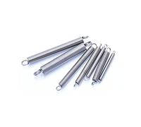 LXINMFEWY Tire Ressort Crochet Crochet Fermé De Tension D'expansion Diamètre De Fil De 1,2 Mm, Diamètre Extérieur De 14 Mm, Longueur De 40 à 300 Mm Ressort en Acier Inoxydable 304 Garage
