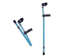 LXJBBD Béquilles de marche - Béquilles d'avant-bras ergonomiques légères pour adultes, design pliable portable pour homme et femme, aide à la marche médicale