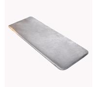 LXJDDLD Gris,70 * 185cm S,Matras De Lit De Massage en Mousse De Mémoire De 3cm sans Trous Matras De Table De Lit De Cils Topper avec Bandes Élastiques De Fond Antidérapantes pour Cils
