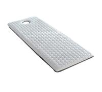 LXJDDLD Protection De Table Massage De Station Thermale,Surmatelas en Mousse Mémoire De Forme pour Table Massage,Matelas Beauty Bed avec Trous,Tête Carrée,3 Options D'épaisseur,Blanc,70x185cm 2cm