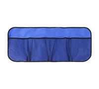 LXJLXD Dossier de coffre de voiture à suspendre avec boucle, poches multipoches en maille, Bleu, version standard, 27CM*29CM*4cm