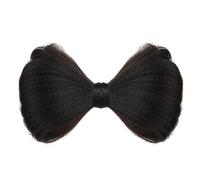 LXJLXD Pince à cheveux élégante pour femme avec nœud - Accessoires de coiffure - Nœuds - Grandes barrettes - Coiffe française (marron noir)