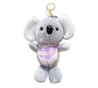 LXJLXD Porte-clés koala à suspendre pour sac à main, décoration de téléphone portable pour filles, violet, Reference image information