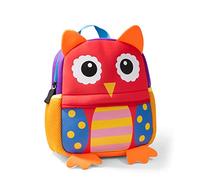 LXJLXD Sac à bandoulière 3D en forme d'animal de dessin animé pour étudiant, tout-petit, sac d'école, sac à dos de maternelle, sac à dos d'extérieur, Chouette trompette, 21*8*6cm
