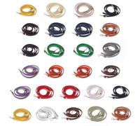 LXJLXD Sac à bandoulière en cuir PU de 120 cm avec poignée pour sac à main, ceintures, sacs à bandoulière A, BS, Width 1.2, adjustable length 110-120