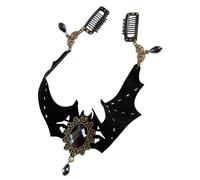 LXJLXD Serre-tête à plumes chauve-souris - Accessoire de costume d'Halloween pour femmes et filles - Style 4