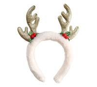 LXJLXD Serre-tête en bois de bois de cerf - Accessoire de fête de Noël - Accessoire de cosplay (style 2)