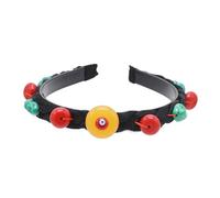 LXJLXD Serre-tête ethnique tibétain chinois fait à la main pour femme - Créatif et délicat - Forme de tresses (style de cheveux artificiels)