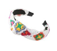 LXJLXD Serre-tête large et élégant pour photomaton - Accessoire de fête pour festivals de musique - Cai Ling Knotted Hea