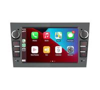 LXKLSZ Autoradio Compatible avec sans Fil Carplay/Android Auto pour Opel Antara Zafira Corsa avec écran Tactile de Bluetooth/Mirror Link/USB/Contrôle du Volant/View à l'arrière Caméra Gris