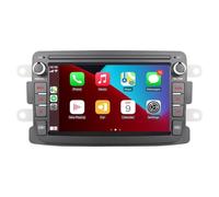 LXKLSZ Autoradio Compatible avec sans Fil CarPlay/Android Auto pour Renault Dacia Duster Sandero Logan Captur Symbol Dokker avec écran Tactile IPS/Bluetooth/Mirror Link/FM/AM/USB