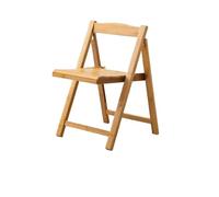 LXLAEOANG Boite à Café Knock Box Chaise de salle à manger pliante en bois massif, chaise, petite d'appartement, cuisine for la maison(Color 1)