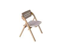 LXLAEOANG Boite à Café Knock Box Table à manger et chaises en bois massif for la maison, chaise pliante for salon, loisirs, camping plein air, dossier pliable(Color 6)