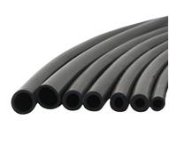 LXLAEOANG Durite Caoutchouc Tube Flexible en Silicone Noir 1M/5M10M 1 2 4 5 6 7 8 9 10 11 12 14 16 mm Tube Flexible en Silicone Souple(5 Meters,ID 4mm x OD 6mm)