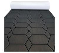 LXLAEOANG Feuille De Terrasse Bateau en Mousse EVA Auto-adhésive | Le motif hexagonal recouvre le tapis de sol Splicy