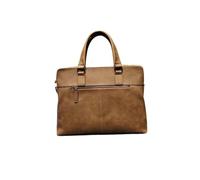 LXLAEOANG Sacs en cuir PU for hommes, mallette d'affaires for, sacs de voyage, fourre-tout for ordinateur portable pour Affaires Collège(Khaki)