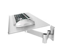 LXLTL Wall Mount Keyboard Arm Plateau Articulé pour Clavier/Souris Rotatif Ajustable Murale Portable Clavier Support