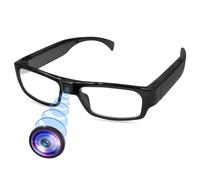 LXMIMI Lunettes Caméra Cachée, Lunettes Mini Caméra Cachée Espion | 1080P Mini Caméra Sport supportant la Prise de Photo/Vidéo et L'enregistrement en Boucle pour les Activités de Plein Air