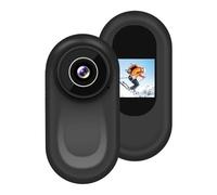 LXMIMI Mini Caméra d'action, Caméra pour Casque de Moto 120° avec Écran de 0,59 Pouces, Caméra d'action avec Vision Nocturne Automatique pour Motos, Vélos et Casques (Noir)