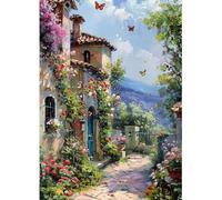 Lxmsja Diamond Painting Adulte, 5D Diamond Painting Chien Chat, Animaux Broderie Diamant Kit Complet, DIY Peinture Diamant Strass Point de Croix Cristal Painting pour Murale Décoration 30x30cm