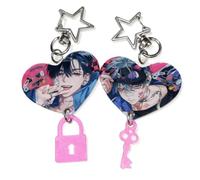 LXMYSHAO Alien Stages Ivan and Till Porte Clé 2 Pièces, Ivan and Till Cosplay Keychain Pendentif, Porte-clés Accessoires Décoration