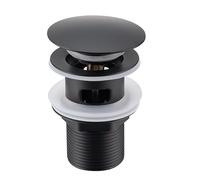 Lxoraziy Bonde de Lavabo Pop Up Universelle, Système de Vidage Bonde de Vidage avec Trop-Plein, Clic Clac Universelle avec Trop-plein our Cuisines, Bain, Lavabo