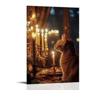 LXPPLSYY Décoration murale moderne à suspendre avec inscription « A Cat Matchmaker » pour une soirée de matchmaking à l'intérieur d'un manoir (30 x 45 cm)