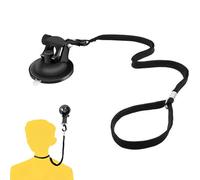 LxPxP Collier BDSM avec ventouse - Collier bondage réglable pour couples, accessoire érotique de et jeux de contrainte, jouet de plaisir pour douche et chambre