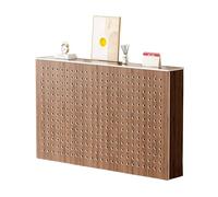 LXRHLIKG Cache Radiateur avec Panneau Perforé, Tablette de Radiateur, Housse Décorative Moderne et Étanche, Cache-tuyaux Encombrants, Respirant(80x80x20cm/31x31x8in)