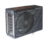 LXRHLIKG Housse Pompe a Chaleur Piscine en Tissu Oxford 900D, Cache Pompe a Chaleur Extérieur Ignifuge Mini Split, Cache Climatiseur Extérieur(Black,100x80x43cm/39x31x17in)