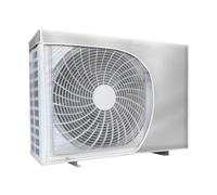 LXRHLIKG Housse Pompe a Chaleur Piscine, Protection Climatiseur Exterieur Toutes Saisons, Tissu Oxford 600D et Maille, Cache Clim(98x40x75cm/39x16x30in)