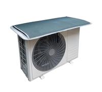 LXRHLIKG Housse Pompe a Chaleur, Protection Climatiseur Exterieur Magnétique, Cache Climatiseur Extérieur Durable et Insonorisante, Toutes Saisons(Gray,85x40cm/33x16in)