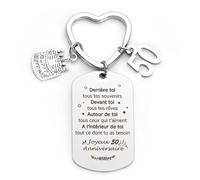 LXSAZP Cadeau 50 Ans - Anniversaire Homme et Femme