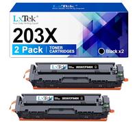 LxTek 203X CF540X 203 X Compatible avec HP 203X Noir 203A CF540A pour HP Color Laserjet Pro M281fdw Toner pour HP Color Laserjet Pro MFP M280nw M281fdw M281fdn M281cdw M254dn M254dw M2554dw 4nw (2)