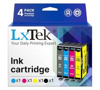 LxTek Cartouches d'encre compatibles 604XL pour Epson 604 604XL pour Expression Home XP-2200 XP-2205 XP-3200 XP-3205 XP-4200 XP-4205 Workforce WF-2910 WF-2930 WF-2935 WF-2950 (4-Pack)