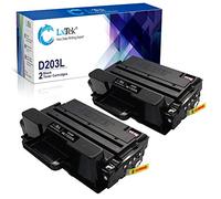 Lxtek Compatible Cartouche de Toner de Remplacement pour Samsung Mlt-d203l 203L pour imprimante Samsung ProXpress SL-M4020ND Sl-m4070fr 2 Pack Toner Cartridges (Black)