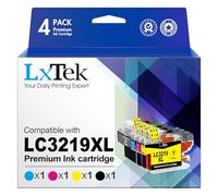LxTek LC3219XL LC3219 XL d'encre Compatible pour Brother LC3219XL LC3217 LC3219 XL pour Brother MFC-J5330DW MFC-J5335DW MFC-J5730DW MFC-J6530DW MFC-J6930DW MFC-J6935DW (Noir Cyan Magenta Jaune)