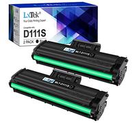 LxTek MLT-D111S D111S D111L Compatible Cartouche de Toner Remplacement pour Samsung MLT-D111S D111L pour Xpress M2070W M2026W M2070 M2026 M2020W M2022W M2022 M2020 M2070FW M2071 M2021(Noir, 2-Pack)