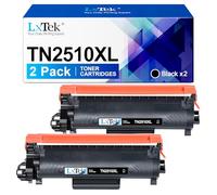 LxTek TN2510XL TN-2510XL Cartouches de Toner compatibles avec Brother TN2510, pour Brother DCP L2620DW L2627DW L2660DW L2665DW, HL L2400DW L2445DW, MFC L2800DW L2827DW L2835DW L2860DW (2860DW Noir
