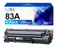 LxTek Toner 83A Compatible avec HP Laserjet Pro MFP M127fw, M125nw, M127fn, M225dw, M125a, M201dw, M201n, M225dn, M127fp (1 Noir)