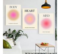 LXTOPN Aura TSH2 Lot de posters muraux, motifs d'ange, inspiration spirituelle, style moderne et minimaliste, décoration murale pour chambre à coucher, bureau, salon, sans cadre, 3 x 40 x 60 cm, TSH2